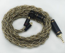 JSHiFi-Jupiter Upgrade Cable 4-Core Gold Silver-Plated Graphene MMCX 2.5mm