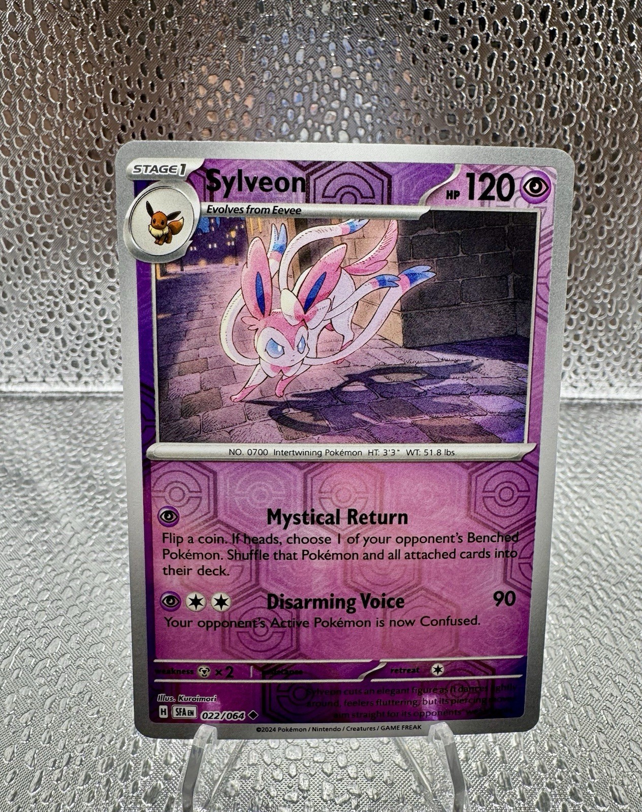 Sylveon 022/064 Sv: Shrouded Fable Reverse Holo Uncommon - NM