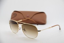 NEW RAY-BAN RB 3735 001/51 GOLD BROWN GRADIENT AUTHENTIC SUNGLASSES 60-17