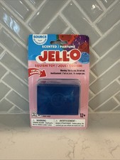 JELL-O Brand SQUISHY TOY Fidget Squeeze Viral TIKTOK toy SCENTED blue