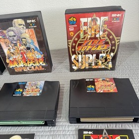 Neo Geo AES SNK Games Lot! All Working. 100% Authentic CIB US Seller