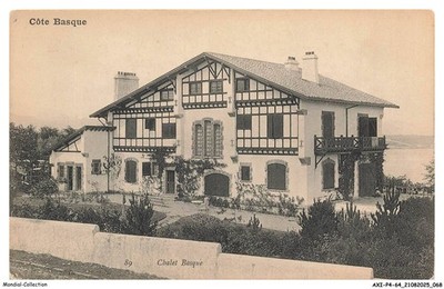 AXIP4-0244-64 - Baskische Küste - Baskisches Chalet