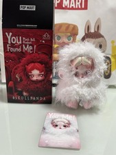 AUTHENTIC POP MART SKULLPANDA YOU FOUND ME SERIES PLUSH PENDANT GHOSTIE