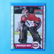 1989-90 O-Pee-Chee #17 Patrick Roy - Montreal Canadiens