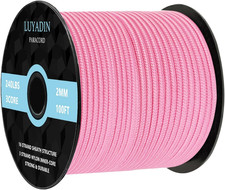 Paracord 240Lb - Diameter 2Mm Micro Utility Cord -3 Strand Parachute Spool Cord
