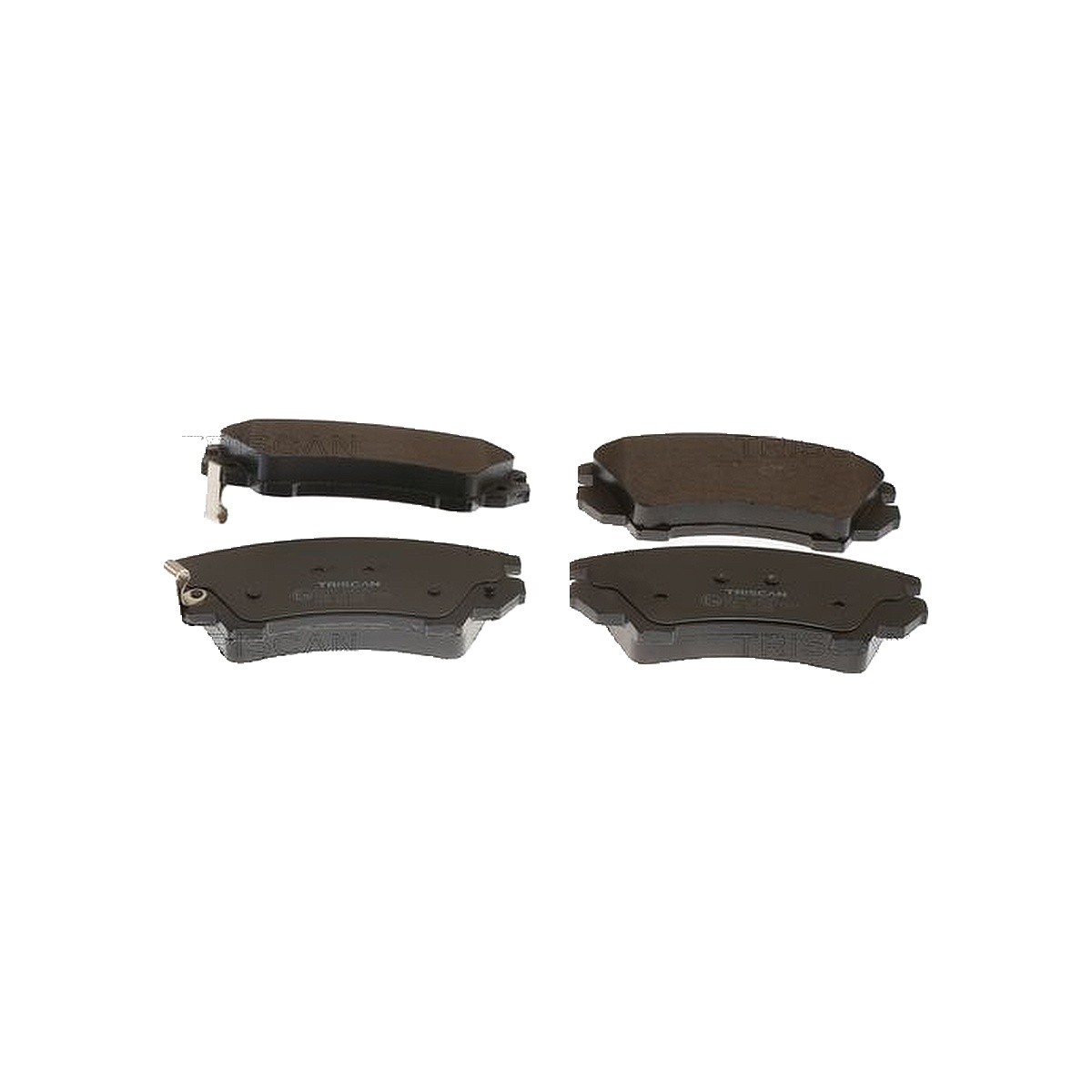 Triscan Bremsbelagsatz, Scheibenbremse 8110 24035 Für Opel Chevrolet - Bild 3