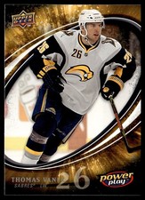 2008-09 Upper Deck Power Play Box Set Thomas Vanek Buffalo Sabres #35