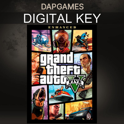 Grand Theft Auto V Enhanced GTA Rockstar Games - PC - Global