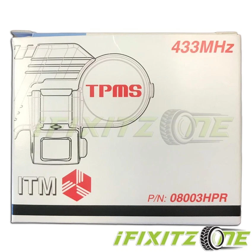 Sensor de presión de neumáticos ITM 433 MHz TPMS para Cadillac SRX 2015 [CANTIDAD de 1] Foto 4 de 4