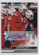 2024 Upper Deck UFL Auto Davin Bellamy #11 Auto 3d7