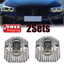 Set Of Two White Angel Eye Drl Led Module For Bmw G30 G31 530i 540i 2017-2020 Us Set Of Two White Angel Eye Drl Led Module For Bmw G30 G31 530i 540i 2017-2020 Us