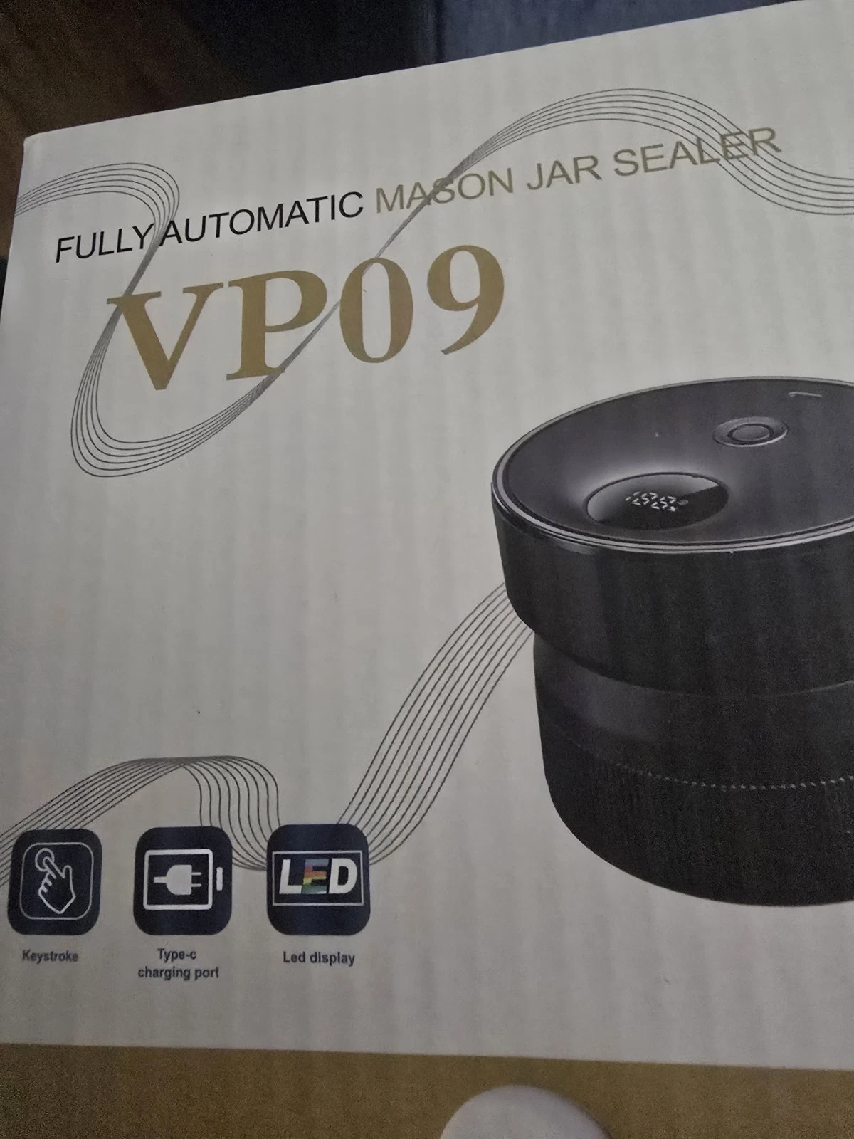 2026 Upgraded Mason Jar Vacuum Sealer, Electric Vacuum Sealer for Regular Mouth