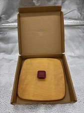 Longaberger Square Woodcrafts Basket Lid For Cranberry Knob 8-1/2” New Old Stock