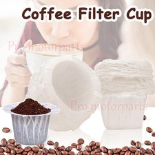100-500Pcs Disposable Coffee Paper Filters Count K Cup Filters for Single Serve