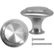 30 Packs Kitchen Cabinet Knobs Brushed Nickel Silver-Pull Hardware Handle,Dra...