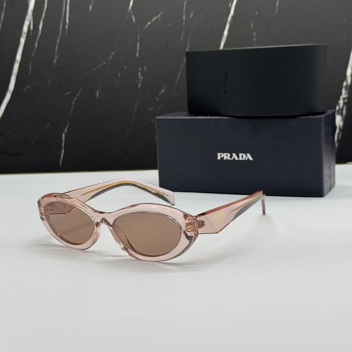 PRADA Pink Anti-Reflective Sunglasses for Women | eBay display picture 3