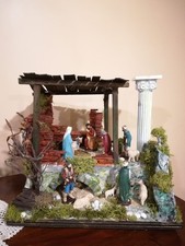 Presepe Napoletano/ Natività/ Realizzato A Mano