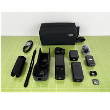 DJI Osmo Pocket 3 Compact 4K Gimbal Camera, Black, USB-C, Lithium-Ion