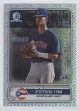 2020 Bowman Spanning The Globe Chrome Mega Box Mojo Refractor Matthew Lugo 0c4