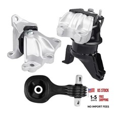 Engine Motor  Trans Mount Kit Compatible 2012-2013 Honda Civic 1.8L 3PACK 
