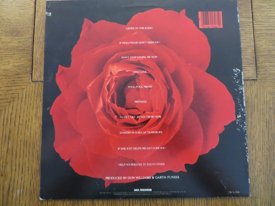 Don Williams – Listen To The Radio - 1982 - MCA Records MCA-5306 Vinyl LP VG+/VG - Image 2 of 4