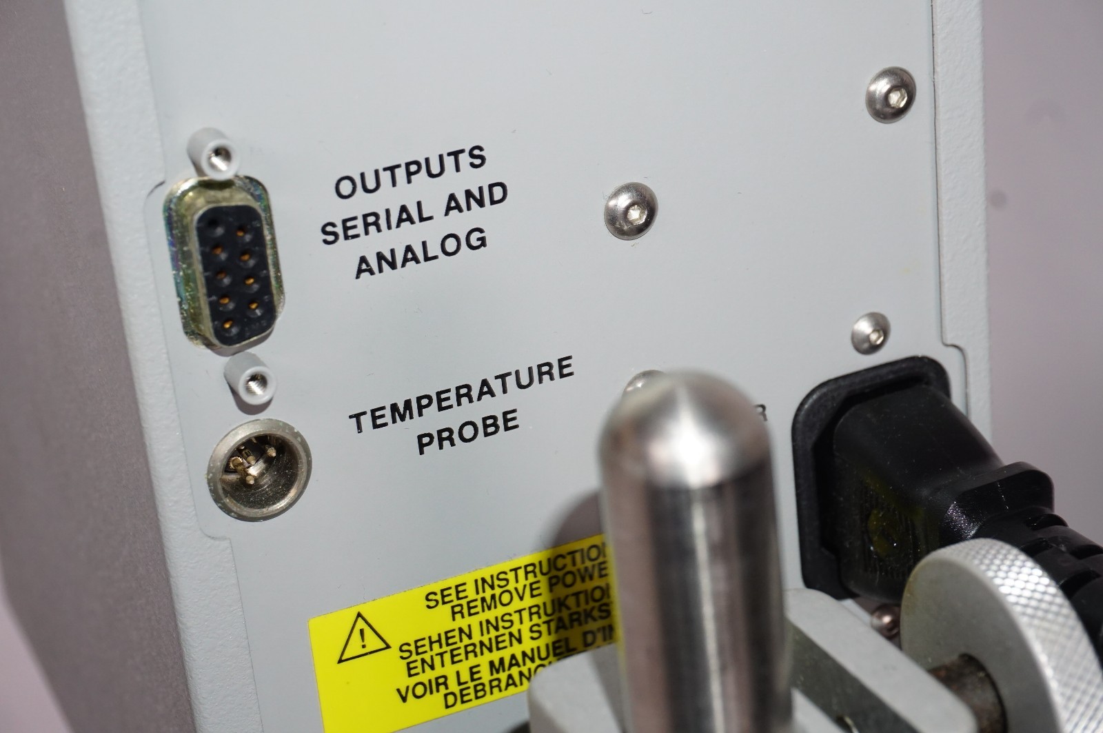 Brookfield LVDVII+ Programmable Viscometer, Stand, Case, Without Spindles