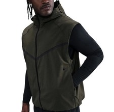 Nike Mens Tech Pack Hooded Vest Size Medium O...