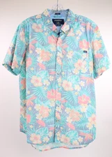Chubbies Men's 'Life In Paradise' Friday Button Shirt 603241 NEW Floral Size XL
