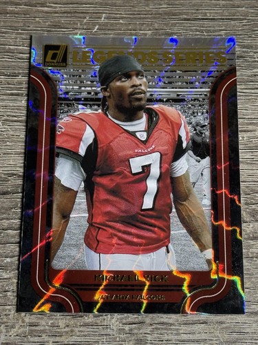 Michael Vick #LS-4 2022 Panini Donruss The Legends Series card