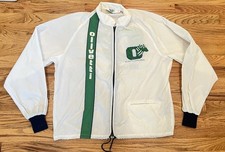 Vintage Olivetti Racing Challenge Light Windbreaker Full Zip Jacket Size Medium