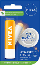 Ultra Care & Protect SPF 30 Lip Balm 4.8G | with Shea Butter & Natural Oils | 24