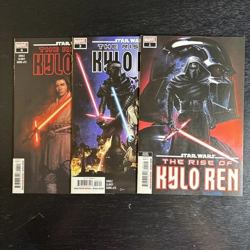 Star Wars: The Rise Of Kylo Ren #1#3 #4 2nd Print  Variant Marvel Comics 2020
