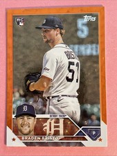 2023 Topps Update Series - Braden Bristo #US282 Orange Foil# 298 /299 (RC)