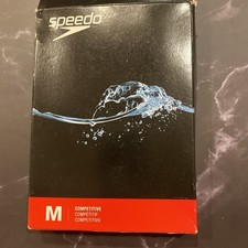 1 Speedo Men Black Jammer Swim Shorts 38 Endurance 