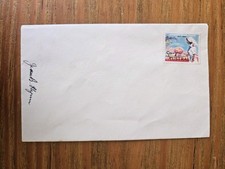 1962 Inland Mission Stamp On Envelope Signed Flynn.