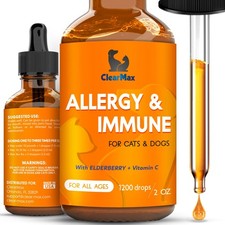 Dog Allergy Relief Cat Allergy Relief for Cats Dog Itching Skin Relief