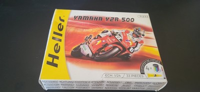 HELLER 1/24 - YAMAHA YZR 500 - NORICK ABE MOTO GP open Box Parts Sealed 
