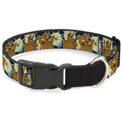 Scooby Doo Pet Collar, Dog Collar Plastic Buckle, Scooby Doo Scared  (US IMPORT)