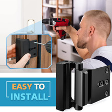 Home Security Door Reinforcement Lock - Child Proof Locks for Front Door Safe...