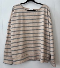 Haven Well Within Beige Striped Soft Top Size XXL Great Quality