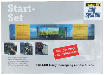 Faller H0 161519 Car System Start-Set Bahnübergang + LKW neuwertig in OVP