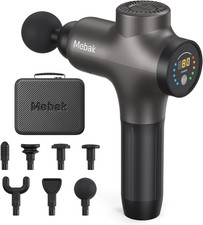 Mebak 3 Massage Gun, Gun Deep Tissue for Athletes, Dark Gray
