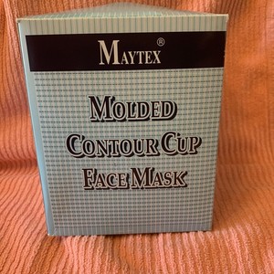 Blue Contour Face Masks, New By Maytex 50 Pack, Nose Guard,  Comfortable