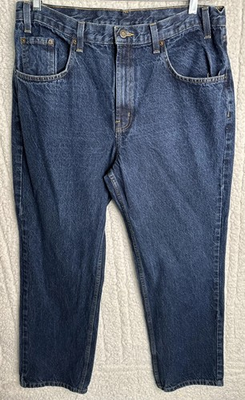 #ad #ad Rural King Men#x27;s Jeans Size 36 X 29 Blue Denim Boot Cut Dark Wash $17.98