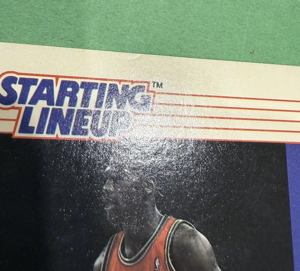 MICHAEL JORDAN 1998 KENNER STARTING LINEUP CARD CHICAGO BULLS VG - Image 2 of 3