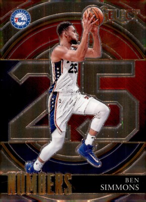 2021-22 Panini Select - Select Numbers #28 Ben Simmons | eBay