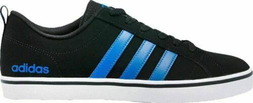 ADIDAS Da Uomo VS RITMO Scarpe Da Ginnastica Originals Scarpe Da Ginnastica  Classica a Righe Nero/Blu | eBay