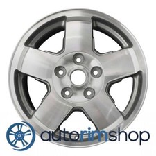 Jeep Commander 17 Factory Oem Wheel Rim Machined With Charcoal Jeep Commander 17 Factory Oem Wheel Rim Machined With Charcoal