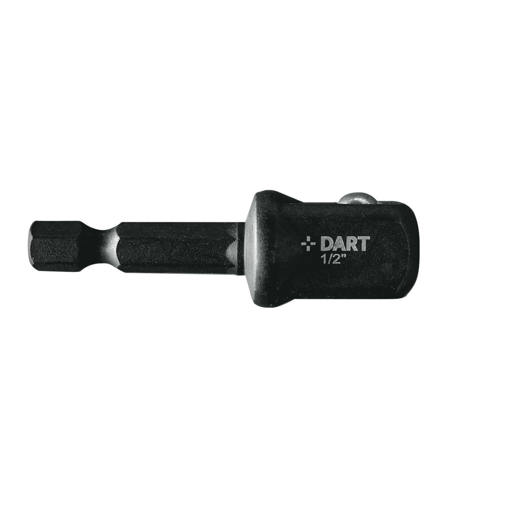 1/4"" Hex to 1/2"" Impact Square Socket Adaptor Extension Sq Head For 1/2""Sockets