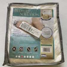 The Bedbug Solution Hybrid Zippered Full Mattress Cover